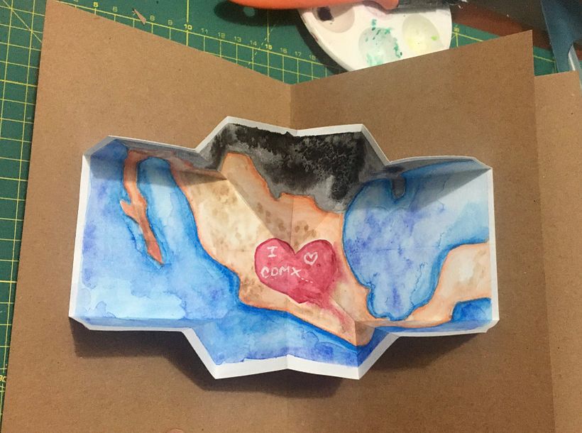 Creación de libros pop-up: UNA PARTE DE MI VIDA 7