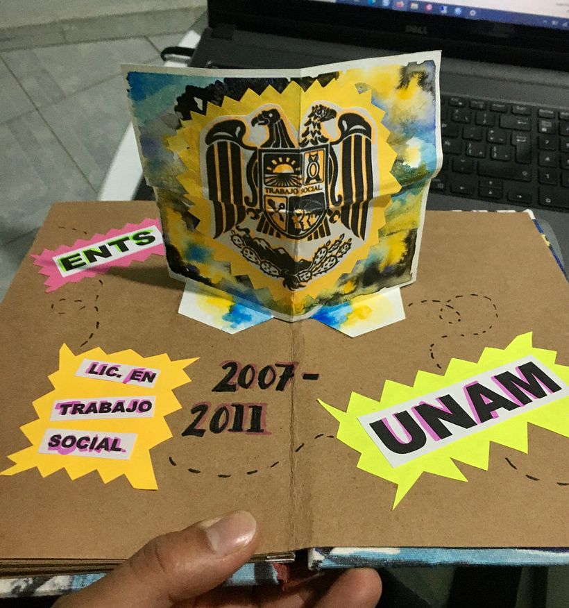Creación de libros pop-up: UNA PARTE DE MI VIDA 9