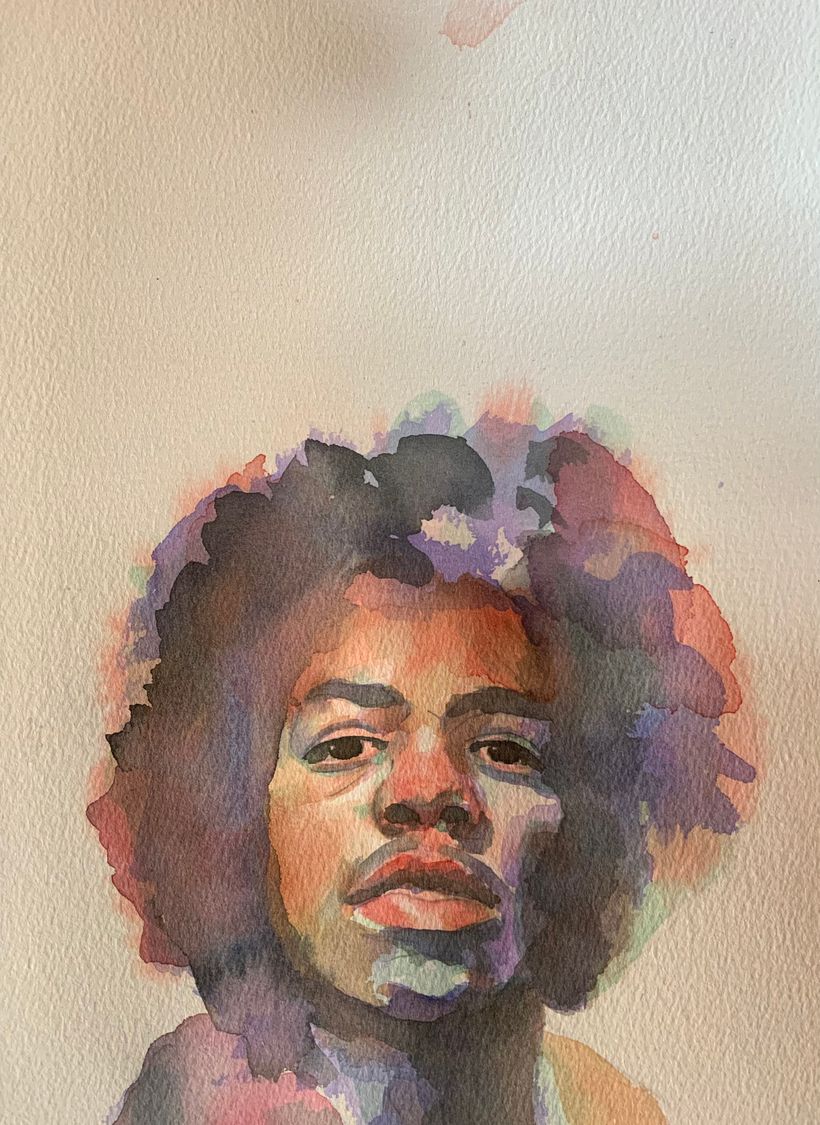 My project in Artistic Portrait with Watercolors course 1