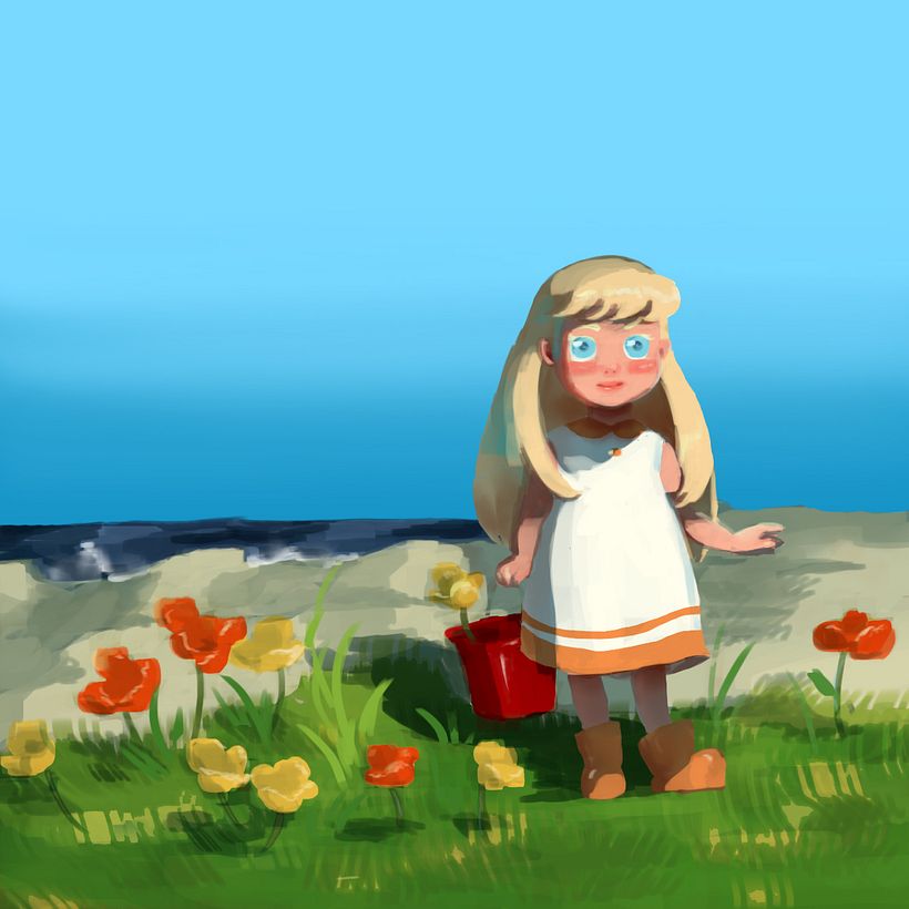 My project in Lighting Principles for Digital Painting course 6