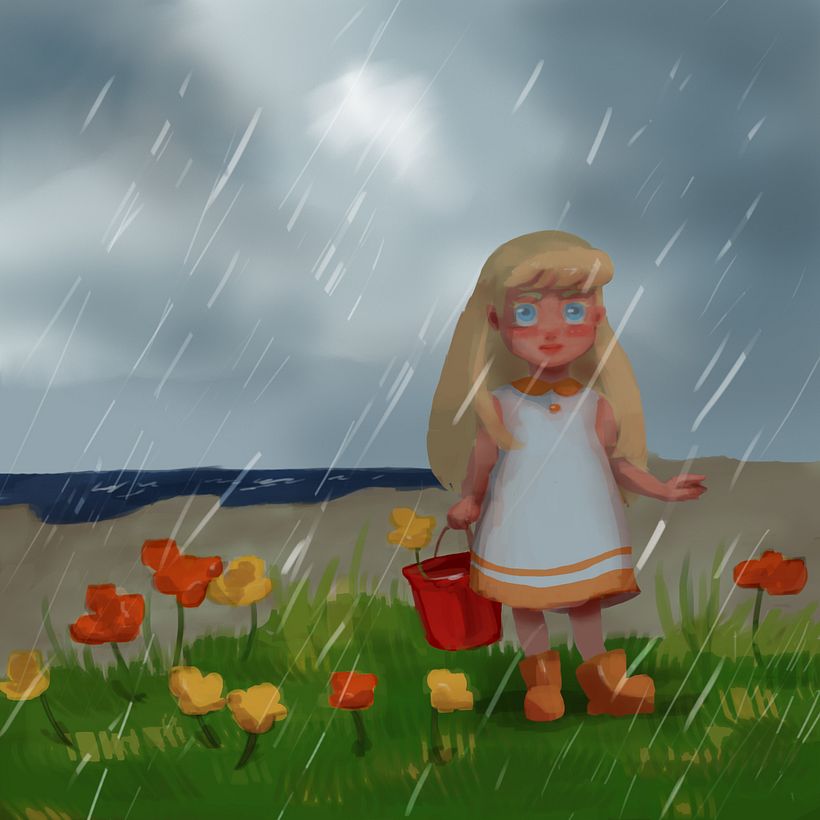 My project in Lighting Principles for Digital Painting course 7