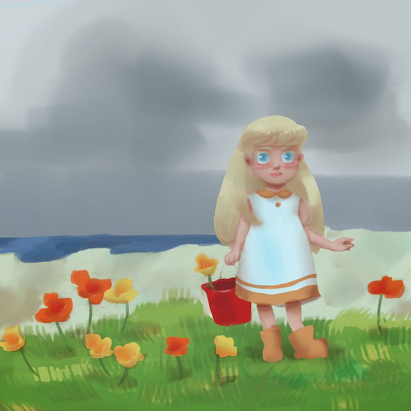 My project in Lighting Principles for Digital Painting course 9