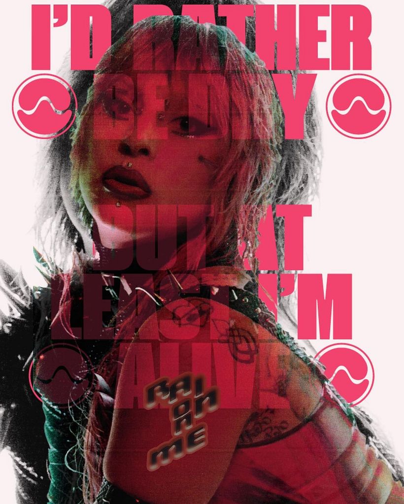 Campaña de Lady Gaga para Adobe Spark.