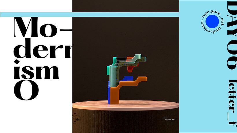 Modernismo_36 Days of type 2021 20