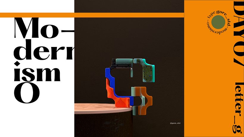 Modernismo_36 Days of type 2021 23