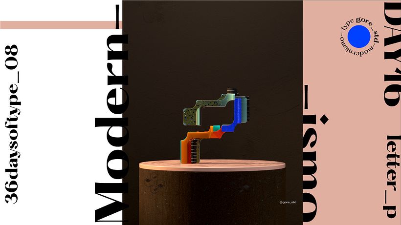 Modernismo_36 Days of type 2021 49