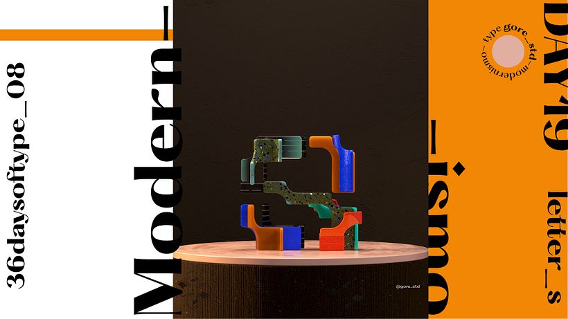 Modernismo_36 Days of type 2021 57