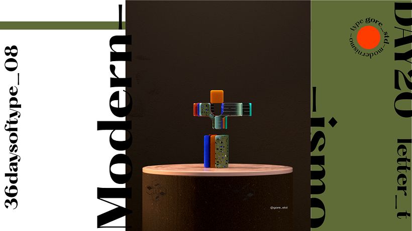 Modernismo_36 Days of type 2021 60