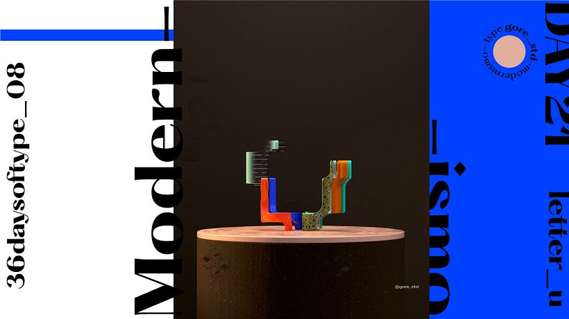Modernismo_36 Days of type 2021 63
