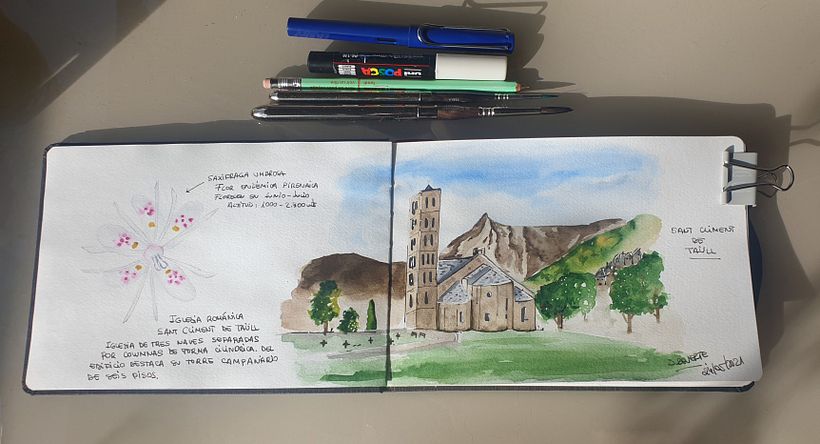 Mi Proyecto del curso: Cuaderno de viaje en acuarela 1
