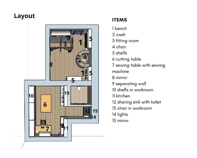 My project in Designing Unique Luxury Spaces course 12