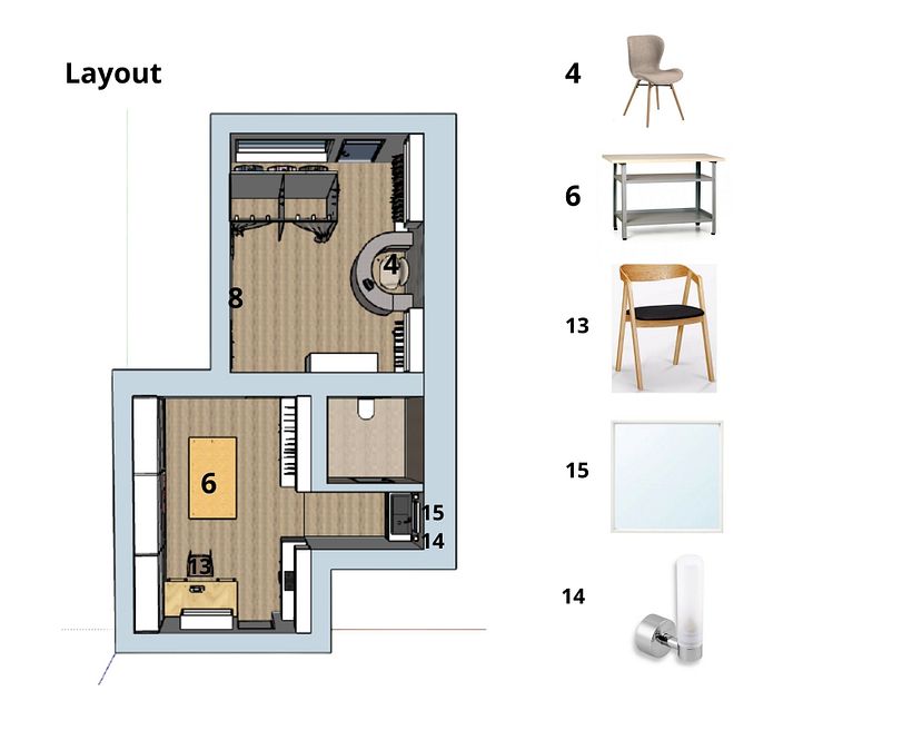 My project in Designing Unique Luxury Spaces course 13