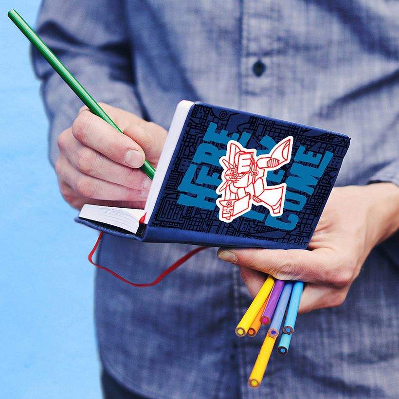 Mi Proyecto del curso: Pattern Design analógico y digital - HERE THEY COME - Serigrafía