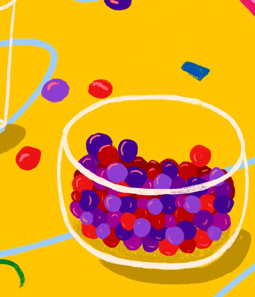 Detalles de Food Party.