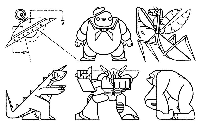 Mi Proyecto del curso: Pattern Design analógico y digital - HERE THEY COME - Serigrafía