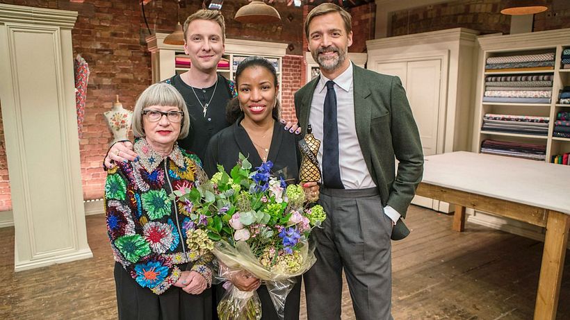Juliet won BBC TV’s Great British Sewing Bee.