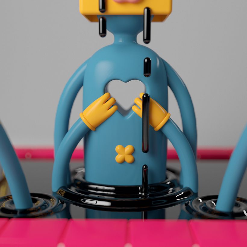 Another little detail of the character