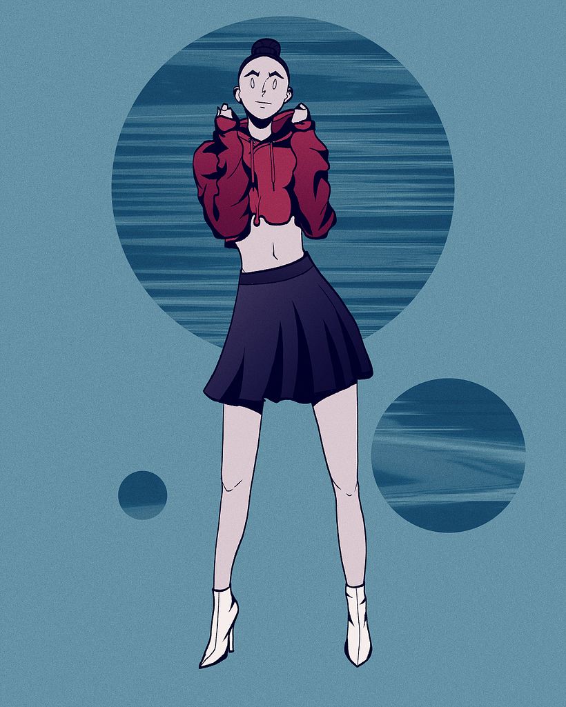 My project in Dynamic Character Illustration course 1