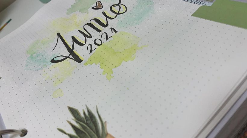 Mi Proyecto del curso:  Bullet journal creativo: planificación y creatividad  1
