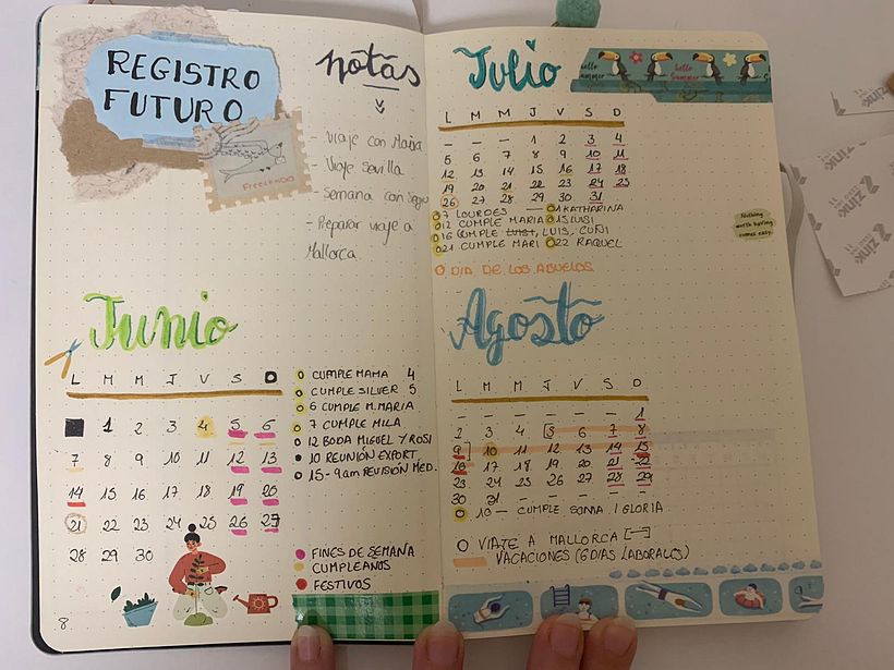 Futur Log / Registro Futuro / Verano Mood