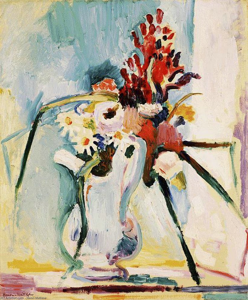 Flores de Henri Matisse.