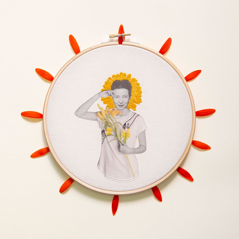 Simone de Beauvoir.
