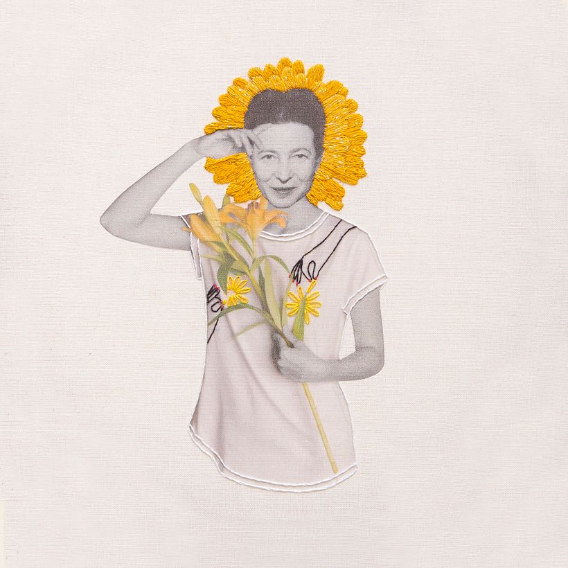 Simone de Beauvoir.