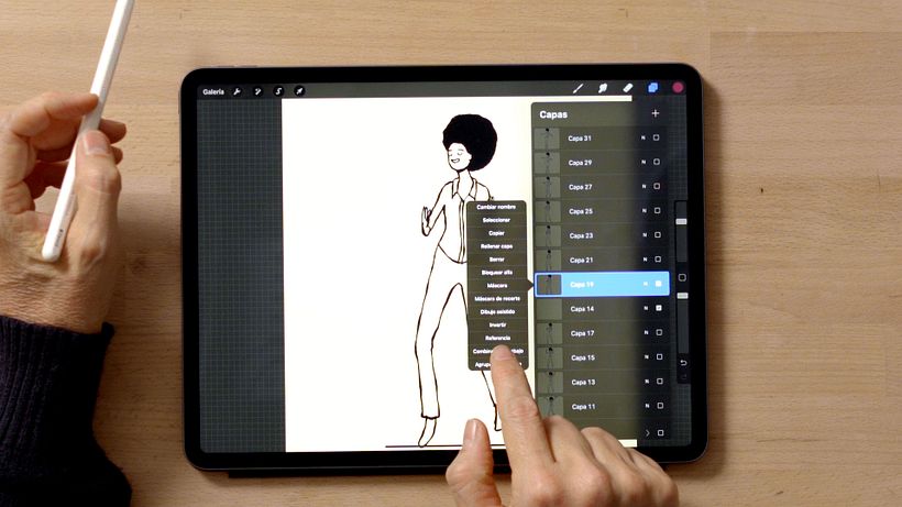 Select the Reference command to work on a specific layer.