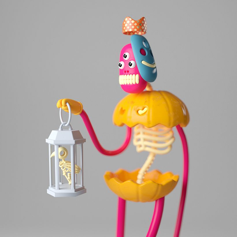 Ptaki są moim fetyszem nawet w formie szkieletu