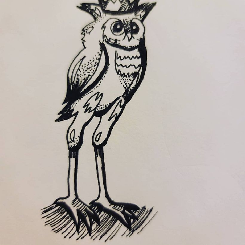My project in Blackwork Tattoo Design course 5