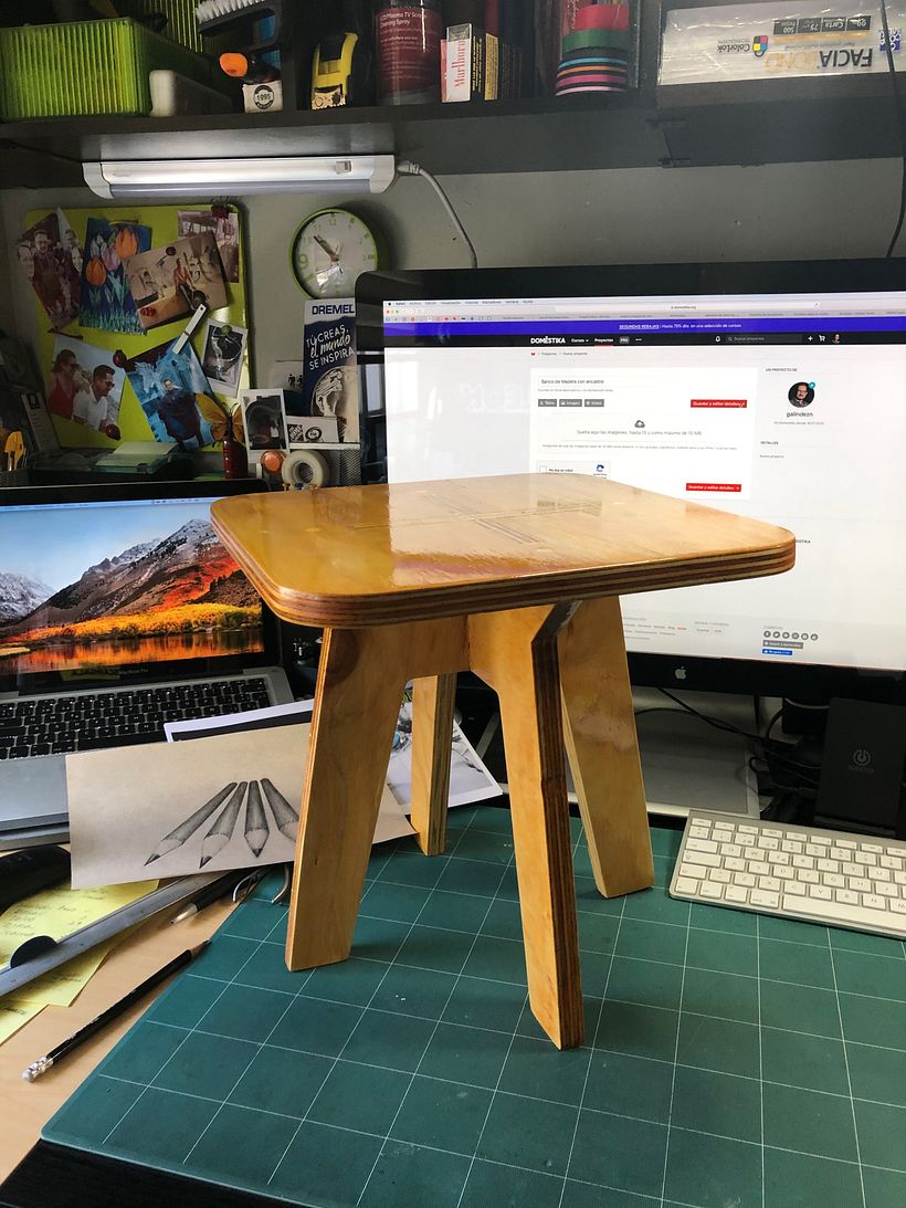 Mi Proyecto del curso: Carpintería profesional para principiantes 2