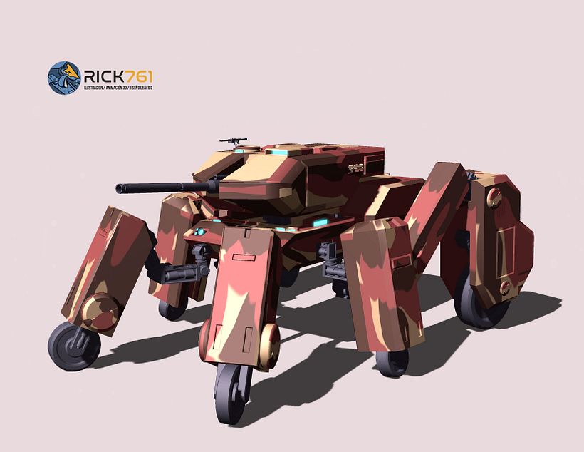 My project in Introduction to Hard Surface Modeling course 1