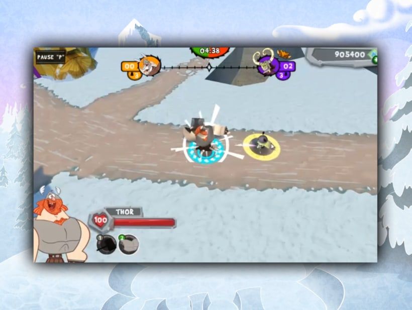 Hans Hans: Batalla por Asgard - Videospiele