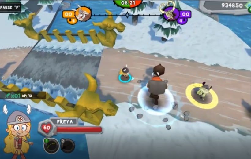 Hans Hans: Batalla por Asgard - Videospiele