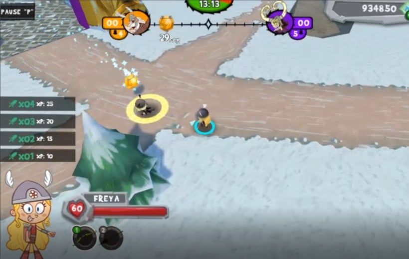 Hans Hans: Batalla por Asgard - Videospiele