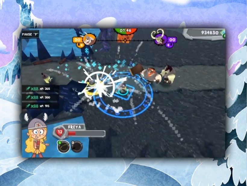 Hans Hans: Batalla por Asgard - Videospiele