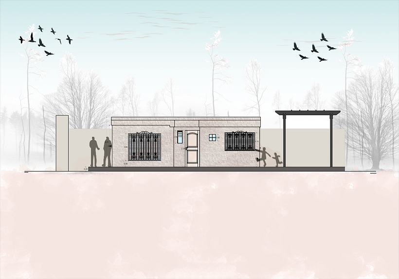 Proyecto 2020-2021 refacción hogar de familia en Buenos Aires Argentina.