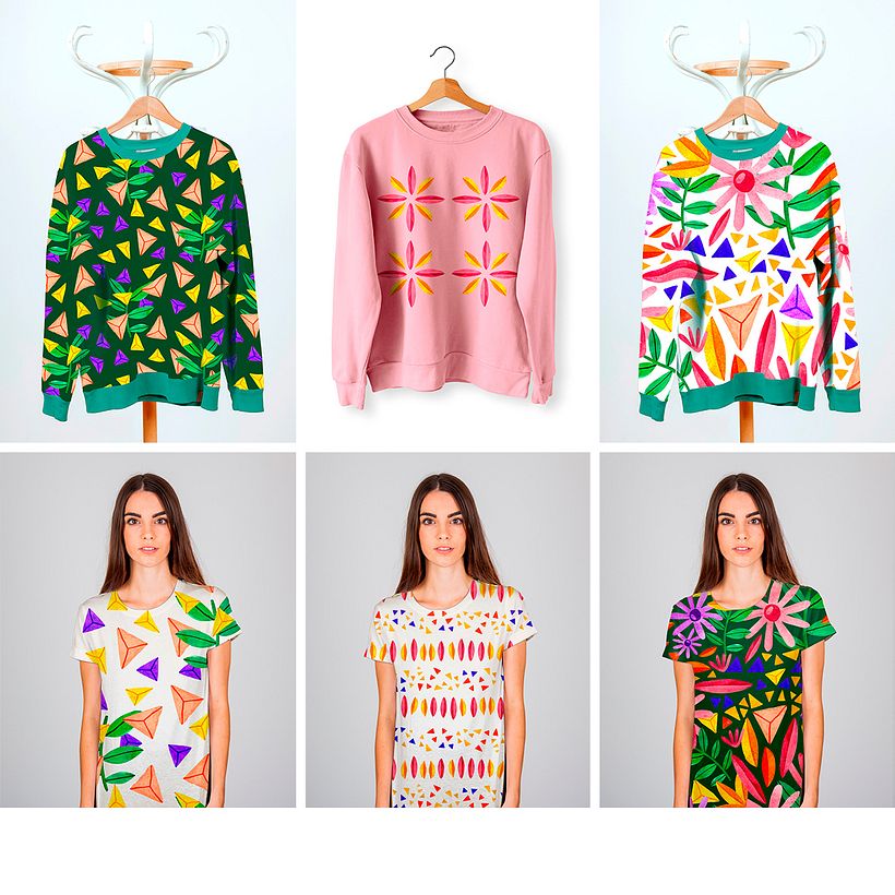 Mi Proyecto del curso: Diseño y composición de patterns textiles  4