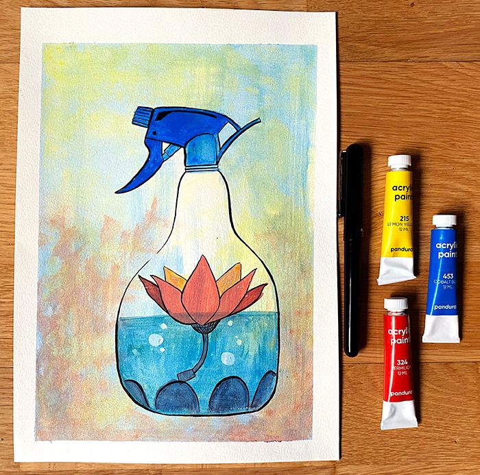 Final Project in Graphic Illustration Laboratory course 7