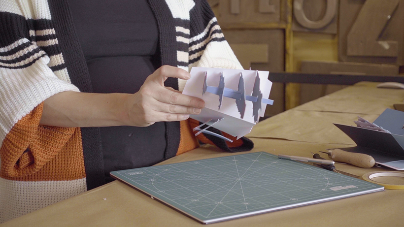 Connect all of the pieces to allow them to move in unison.