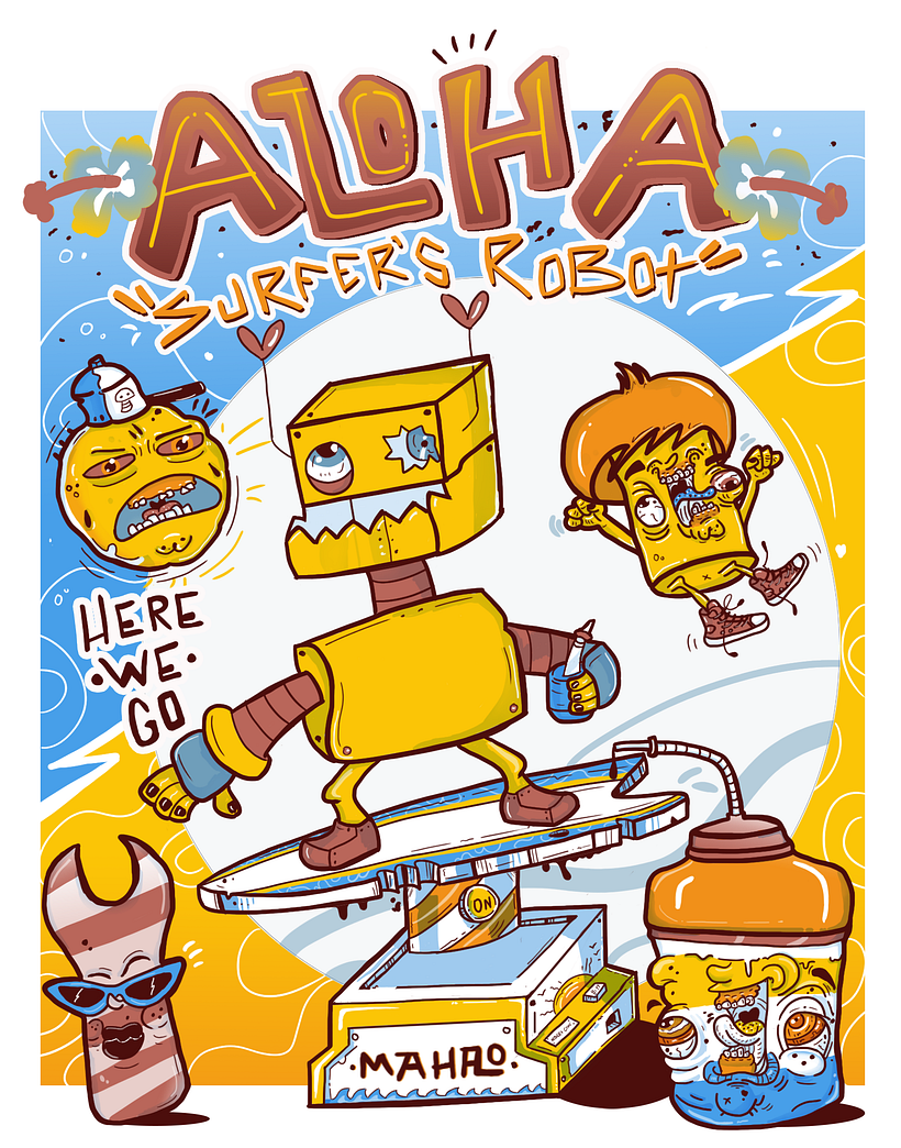 SURFER'S ROBOT