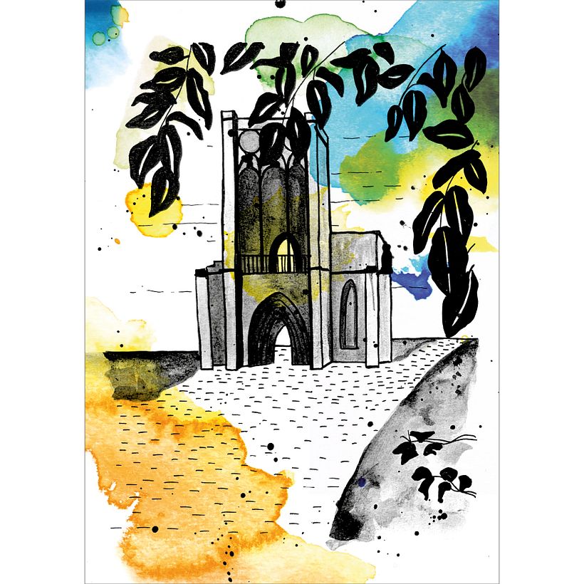 Illustration | Urban Sketching | Postcards from Weimar 3