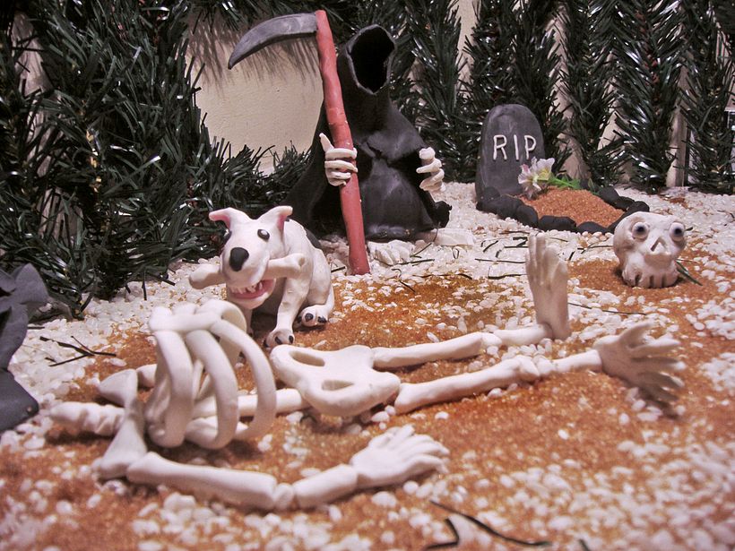 MODELAJE / Cementerio 5