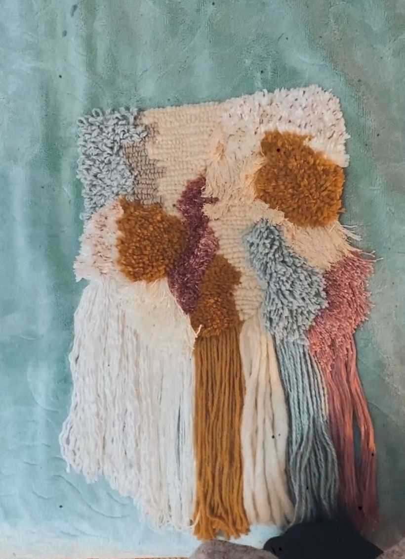 Mi Proyecto del curso: Introducción al latch hooking y locker hooking 4