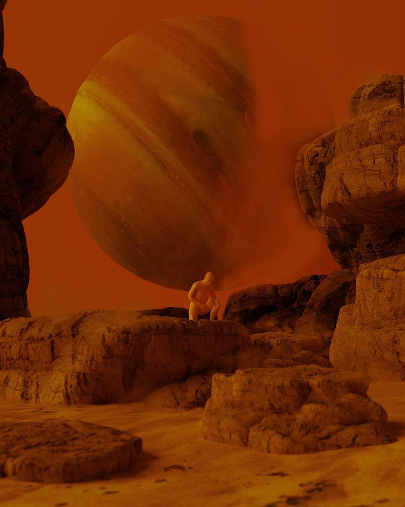 Mi Proyecto del curso: Ilustración fantástica 3D con Blender 3