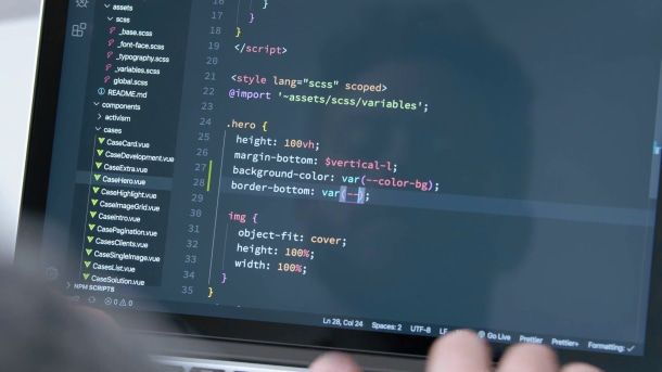 Web designers must be fluent in coding languages.