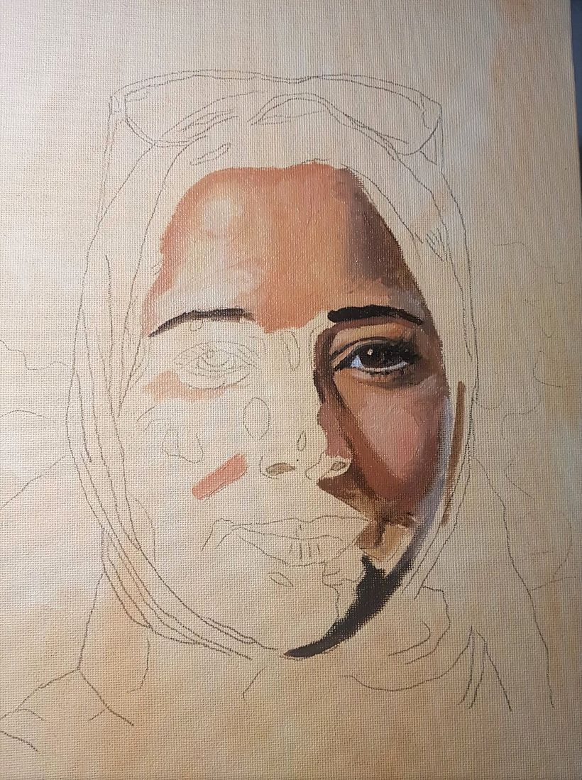 My project in  Realistic Oil Portraiture: Conveying Detail and Expression course 2