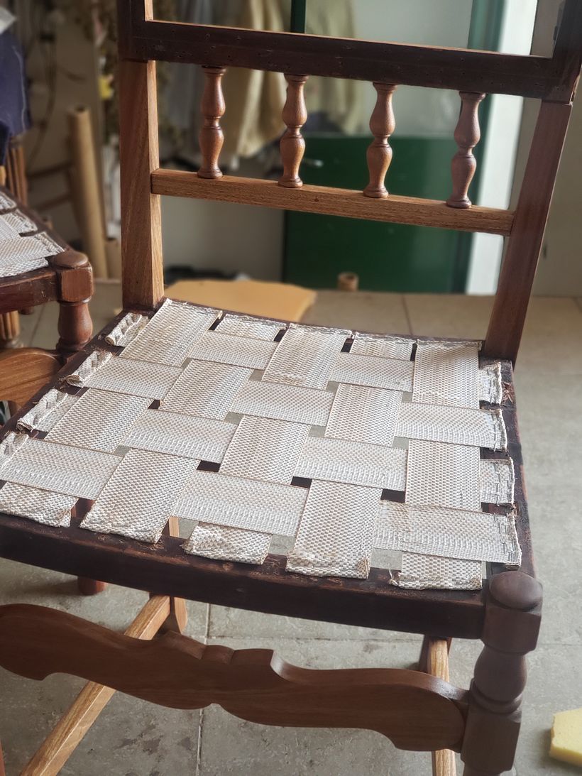 Sillas estilo español transformadas 4