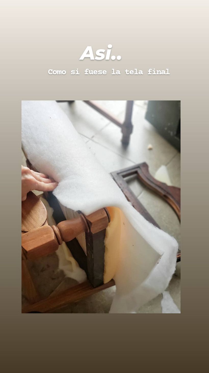 Sillas estilo español transformadas 8