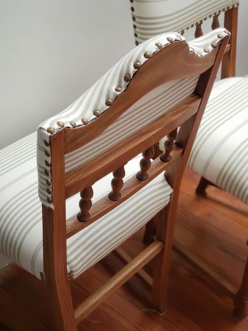 Sillas estilo español transformadas 10